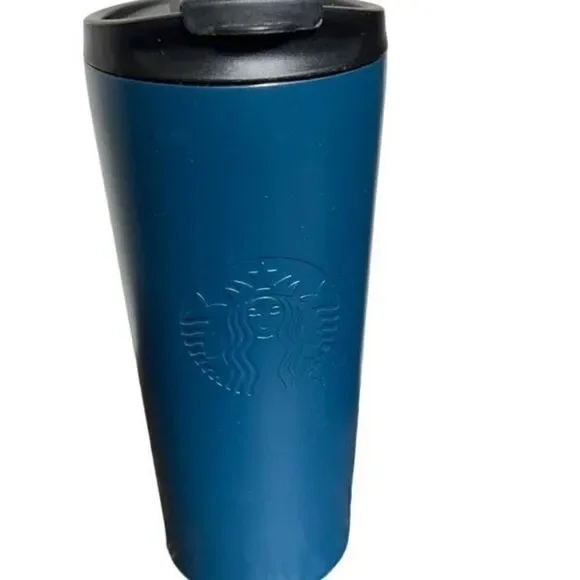 Starbucks 2020 Reserve Matte Teal Blue Stainless Steel 16oz Tumbler with Lid