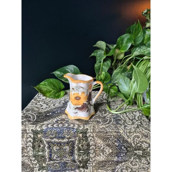 Vintage St Augustine Florida Oldest House Souvenir Creamer‎ Pitcher 4.25