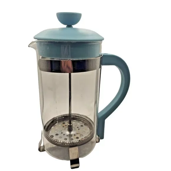 French Press Coffee /LooseLeaf Tea Maker Stainless steel and Glass 32oz (4 cups)