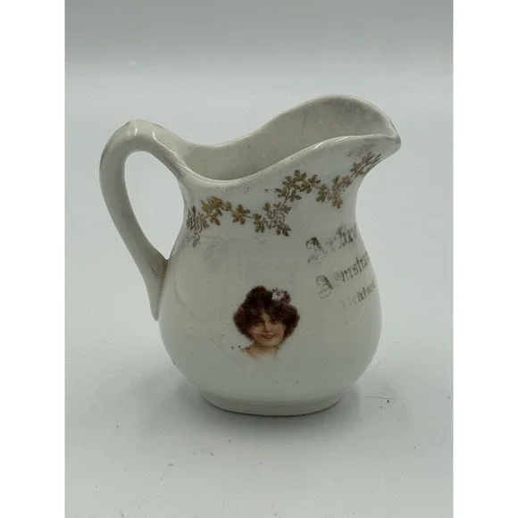 Armstrong Bros., Atchison, Kansas Antique Souvenir Creamer
