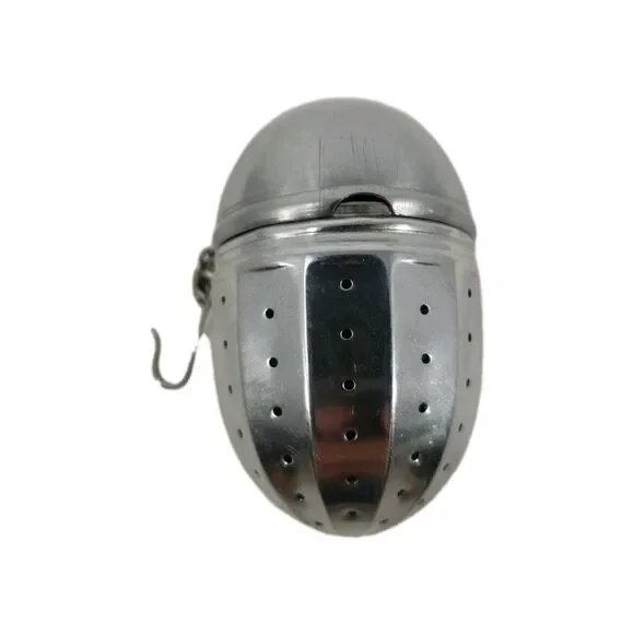 Vintage Stainless Steel Acorn Tea Infuser Loose Leaf Tea Steeper Ball with Chain