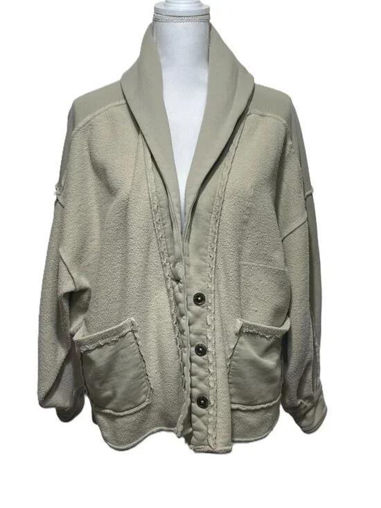 Free People Shacket, Button Front with Pickets, size XS