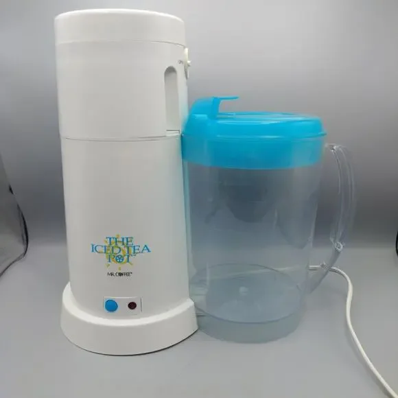 Mr. Coffee Iced Tea Maker 3 Quart Model TM3.5 with Pitcher Tested & Working
