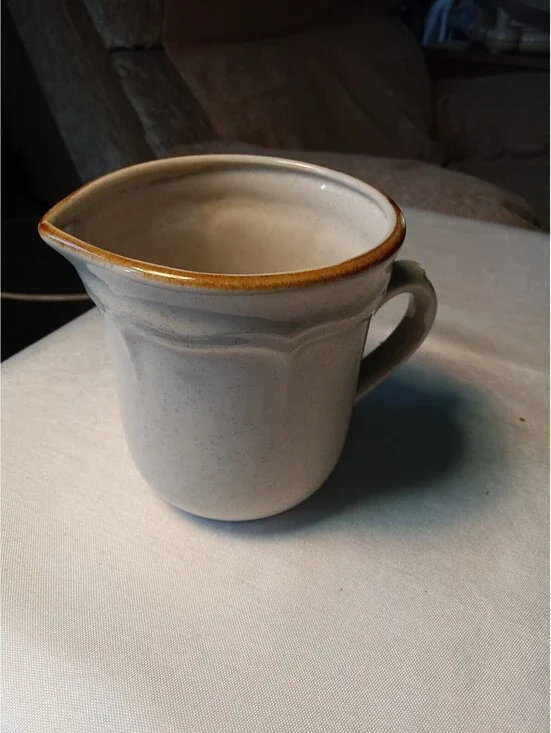 Vintage International China Michelle Stoneware Creamer Pitcher Made in Japan