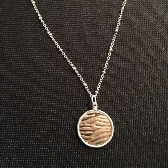 Crave Silver & Gold Tone Necklace 9” to 12” Length New in Package