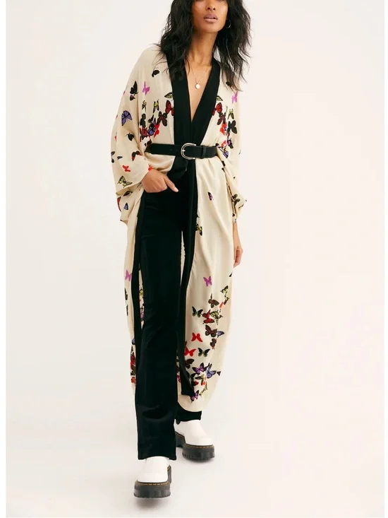 Free People Butterfly Kimono