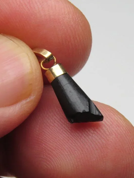 14k Coral Asabachi protection Evil eye  Pendent