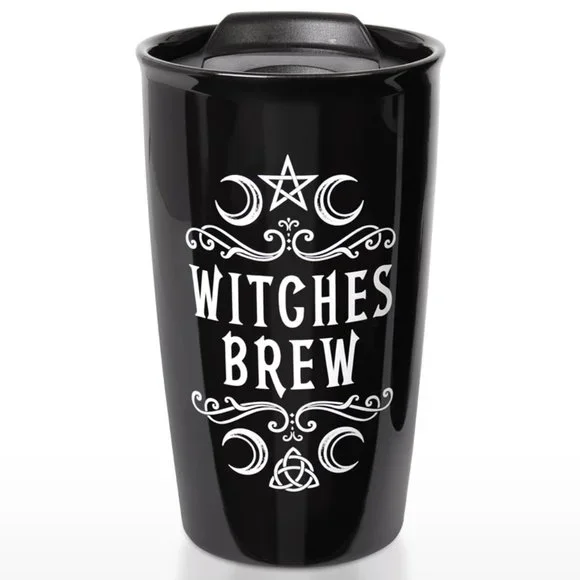 Witches Brew Double Walled 12 Ounce Travel Mug