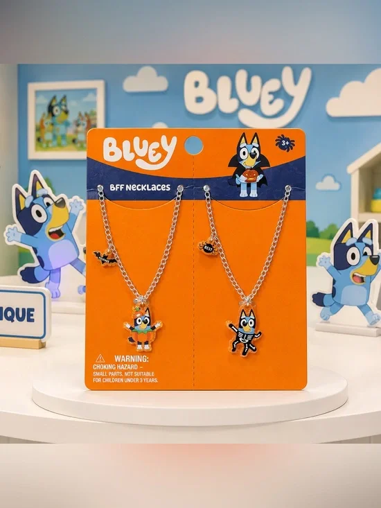 Bluey BFF Necklaces Set-New