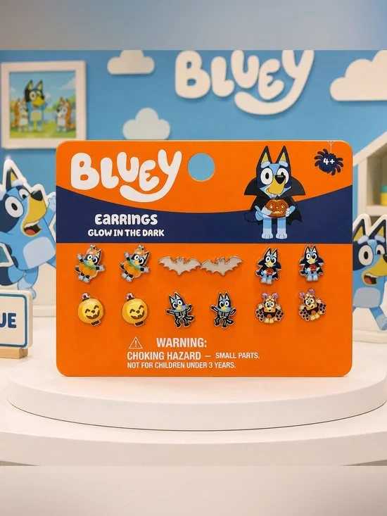 Bluey Earrings Set-New