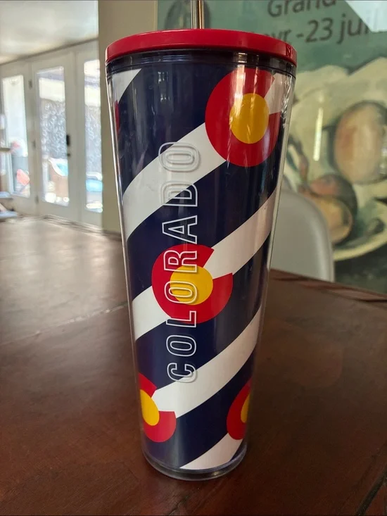Starbucks Colorado State Flag Acrylic Tumbler 24oz