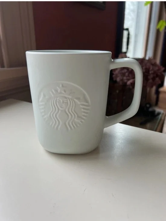 Starbucks Mint Green Recycled Ceramic Triangular Bottom Siren grey2