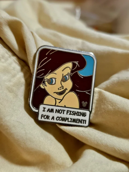 Disney Trading Pin, Ariel, Hidden Mickey Pin 4 of 6 - RARE