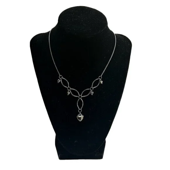 👋 3/$15 PARTY HEART FASHION NECKLACE