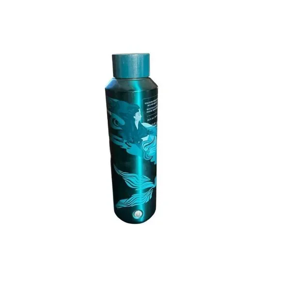 Starbucks 2023 Teal Mermaid Vacuum Insulated Stainless Water Bottle 20oz NWT