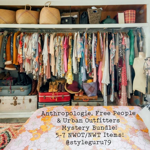 Anthropologie, Free People, UO, Mystery Bundle