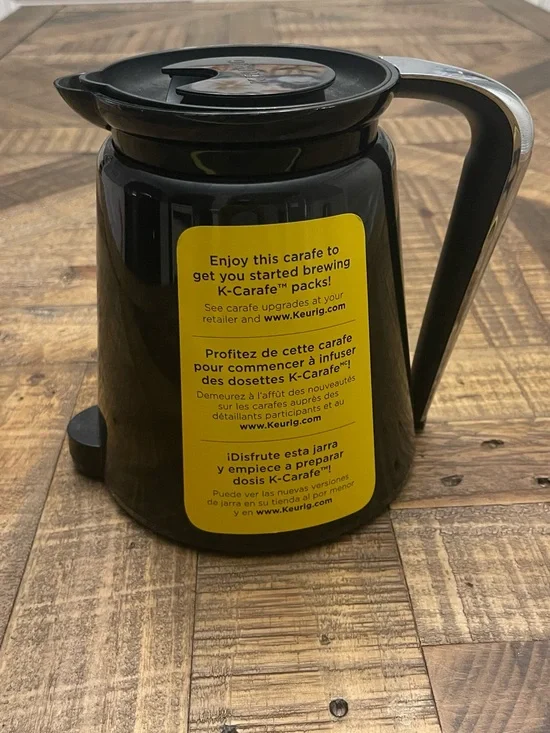 32-ounce Keurig 2.0 thermal carafe in black