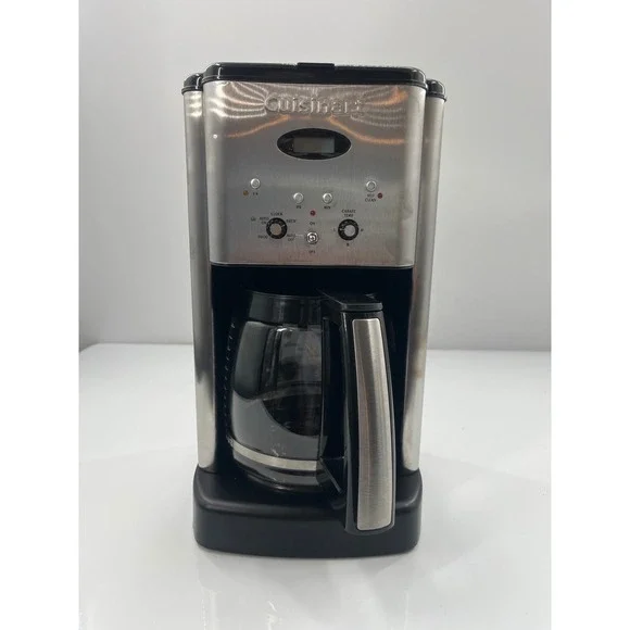 Cuisinart Brew Central 12 Cup Programmable Coffeemaker DCC-1200 Brushed Metal