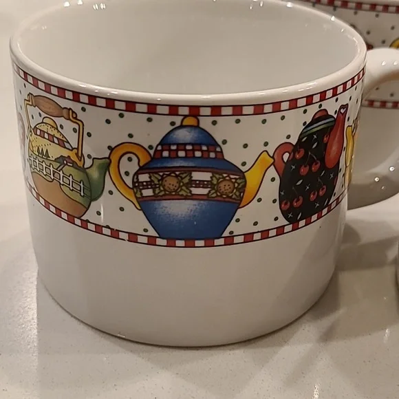 Set of 3 Mary Engelbreit coffee cups