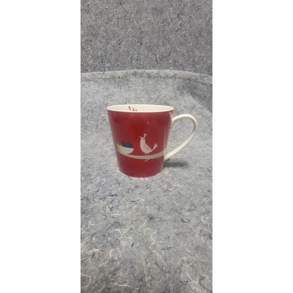 Starbucks 2011 Red‎ Dove Christmas Coffee Tea Coffee Mug Cup
