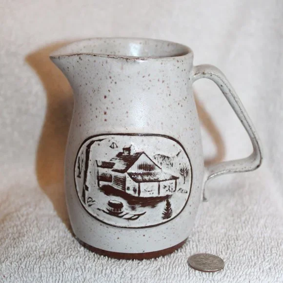 Onion River Pottery Creamer