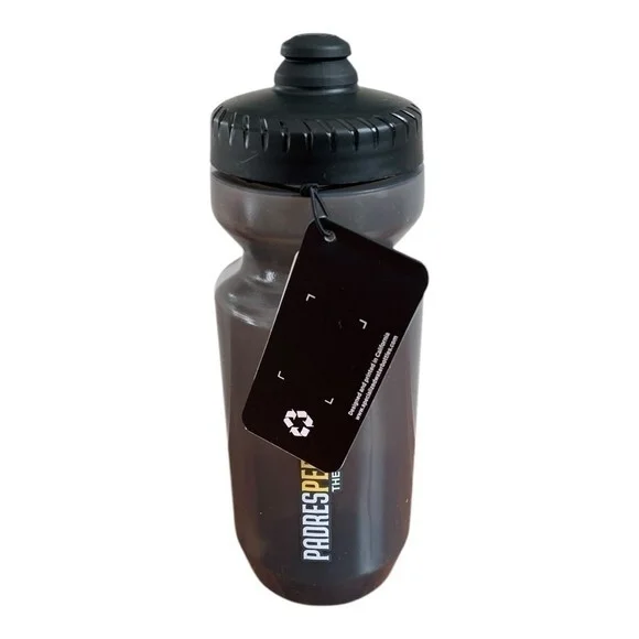 PURIST Sports Water Bottle 28oz Gray Lightweight BPA-Free Bike Cycling Bottle