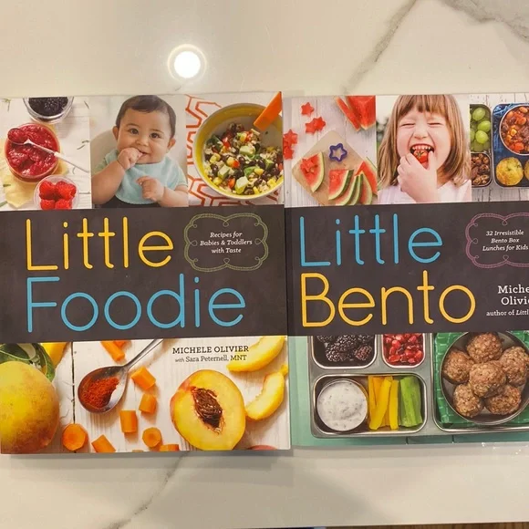 Cookbooks. Little Foodie and Little Bento Set