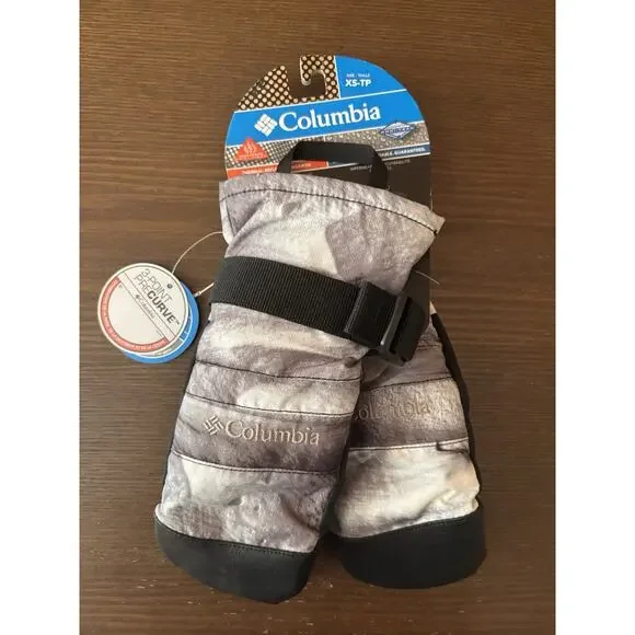 Columbia Winter Snow Whirlibird III Printed Mitten Youth XS