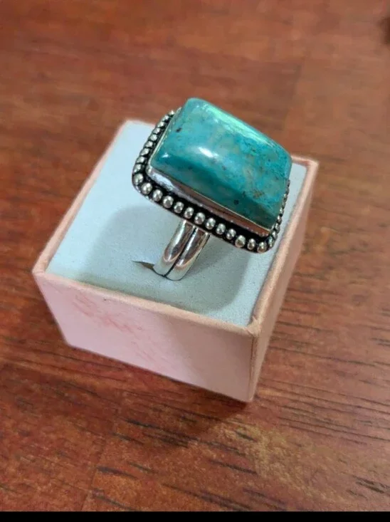 Handcrafted Quantum Quattro Unisex Ring  (10.75)