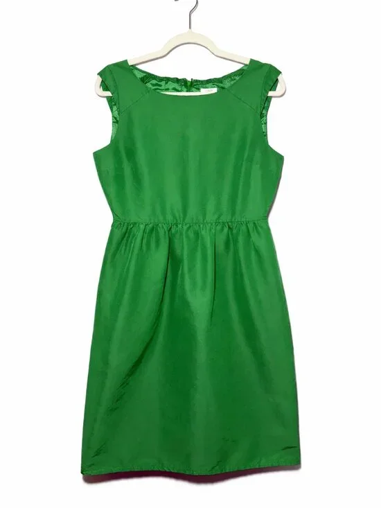 J.Crew Lucille Dress – Size 6 – Kelly Green