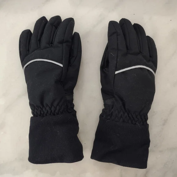 Polarn O. Pyret Black Children's Gloves