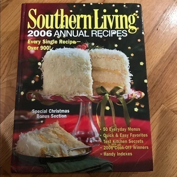 Book Hardcover Southern Living: 2006 Annual Recipes