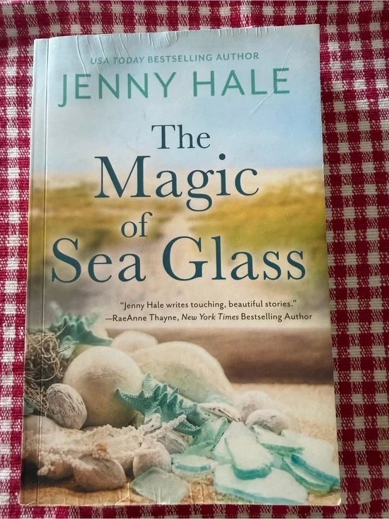 The Magic of Sea Glass – Teal and Cream Cover Paperback