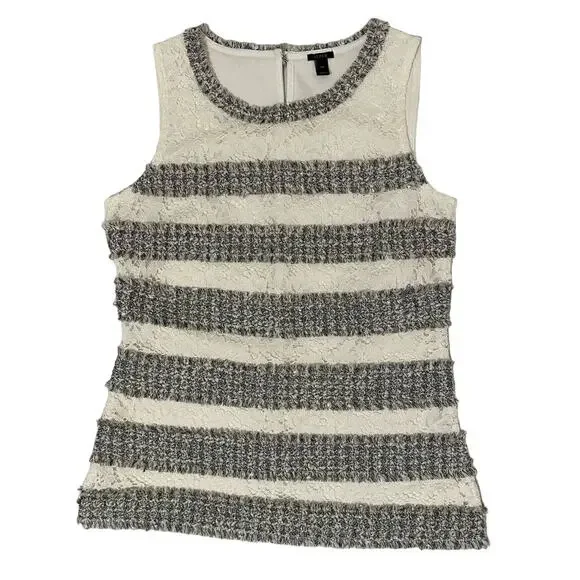 J Crew Woman's Tank Top Striped Size XS