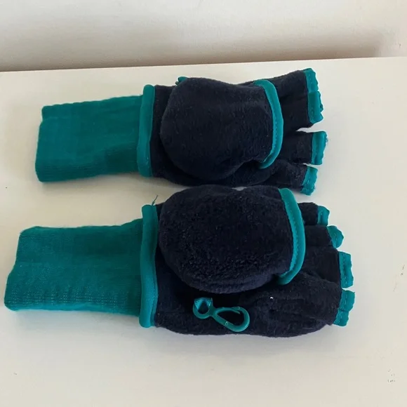 GAP Kids Mittens - Navy and Teal
