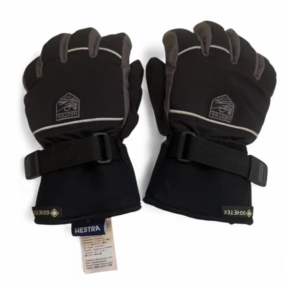 GORE-TEX Black Kids Mittens
