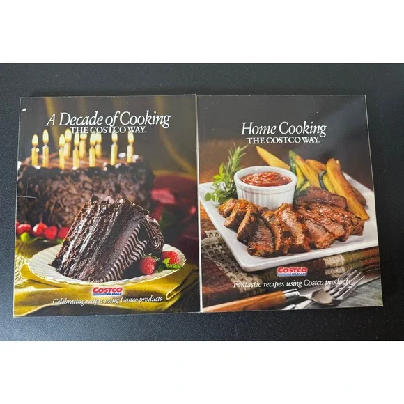 Costco Way‎ Cookbook Lot A Decade of Cooking & Home Cooking Recipe Books Set
