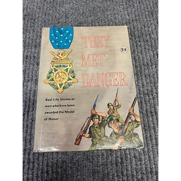 They Met Danger,‎ by Captain Gordon D. Shirreffs 1960 Hardcover Witman