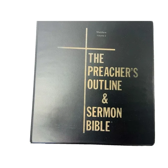 VTG 1996 The Preacher's Outline & Sermon Bible Matthew Part 2 Ch 16-28 Vol 2 KJV