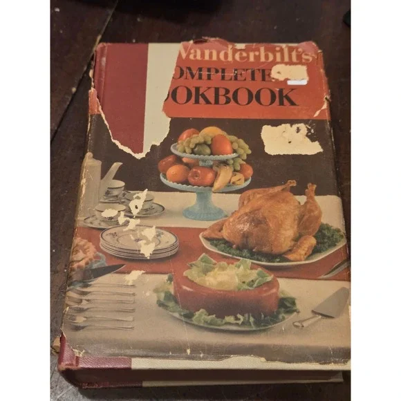 Amy Vanderbilt Complete Cookbook 1961 Andy Warhol Illustrations VTG 1st Printing