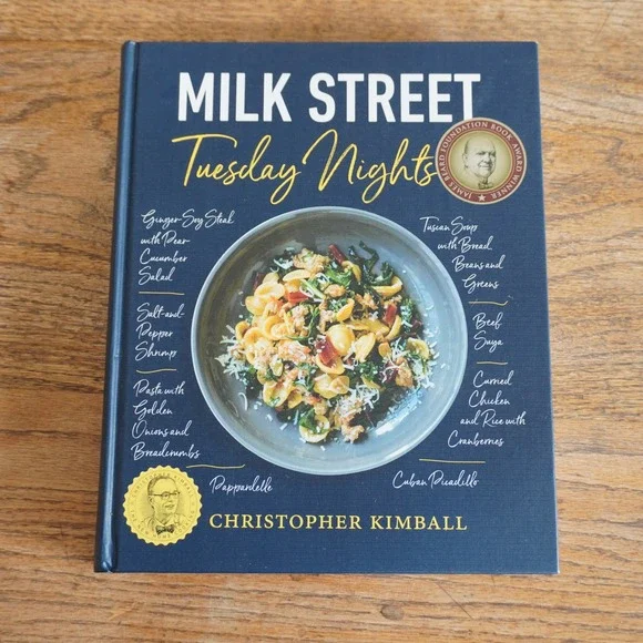 Milk Street Tuesday Nights Christopher Kimball Cookbook James Beard Award Winner