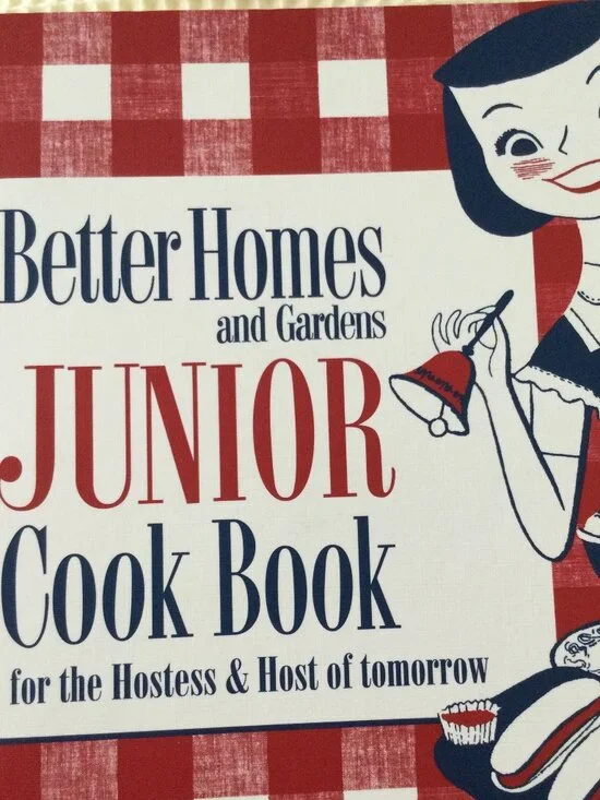 Junior Cook Book Vintage 1955 First Edition