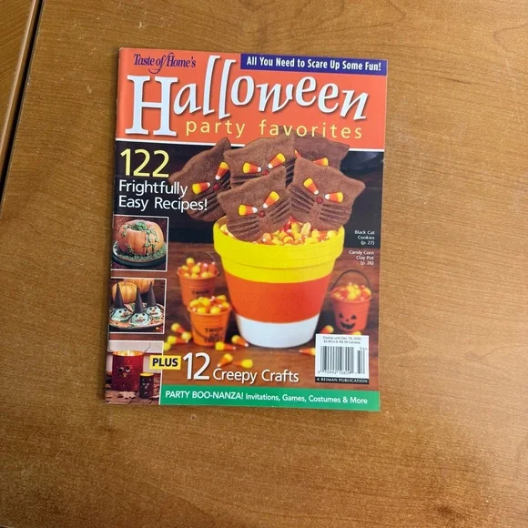 Taste Of Home Halloween Party Favorites in Red and‎ Orange
