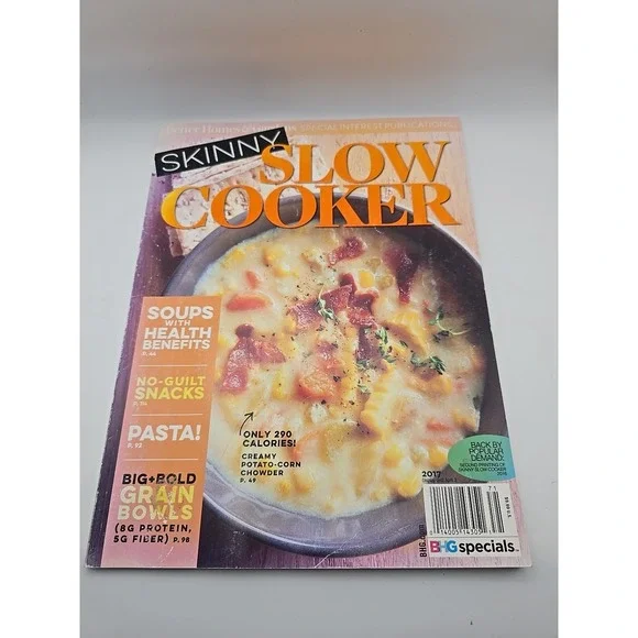 Better Homes & Gardens‎ Skinny Slow Cooker 2017 Soups Pasta