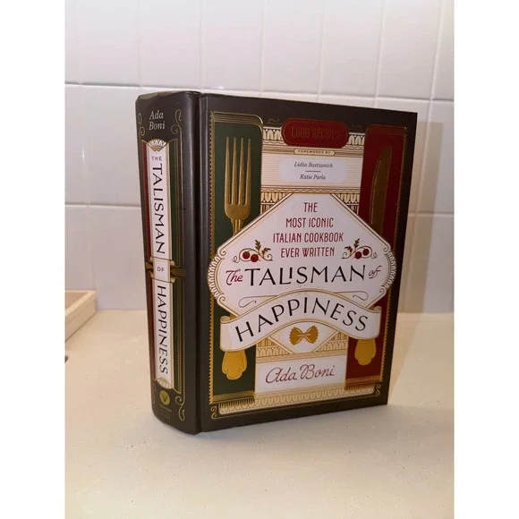 The Talisman of Happiness Hardcover Italian Cookbook Ada Boni 1680 Recipes New