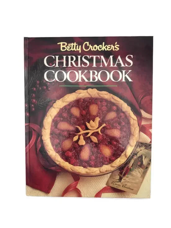 Vintage Betty Crocker's Christmas Cookbook, 1988 Hardcover