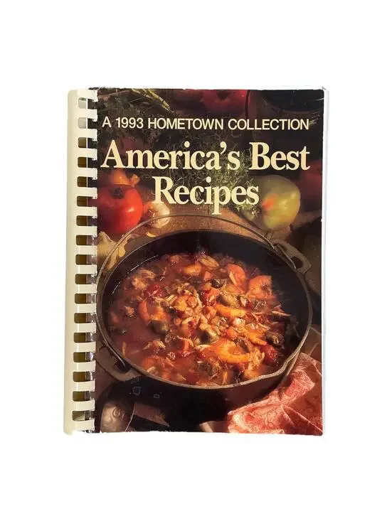 Vintage Community Cookbook, America's Recipes, 1993