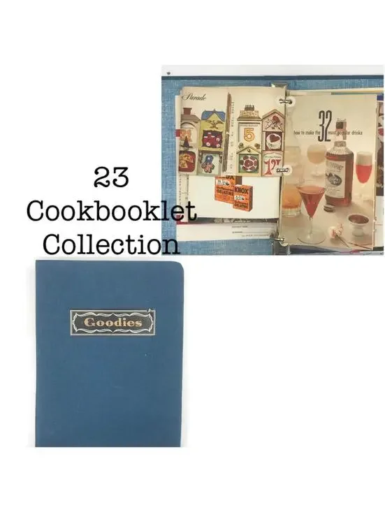 Vintage 1950s-60s Cookbook Collection: Advertising Recipe Booklets