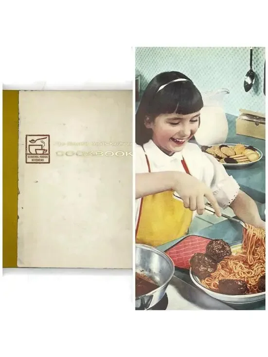 Vintage 1959 General Foods Kitchens Cookbook, First Printing
