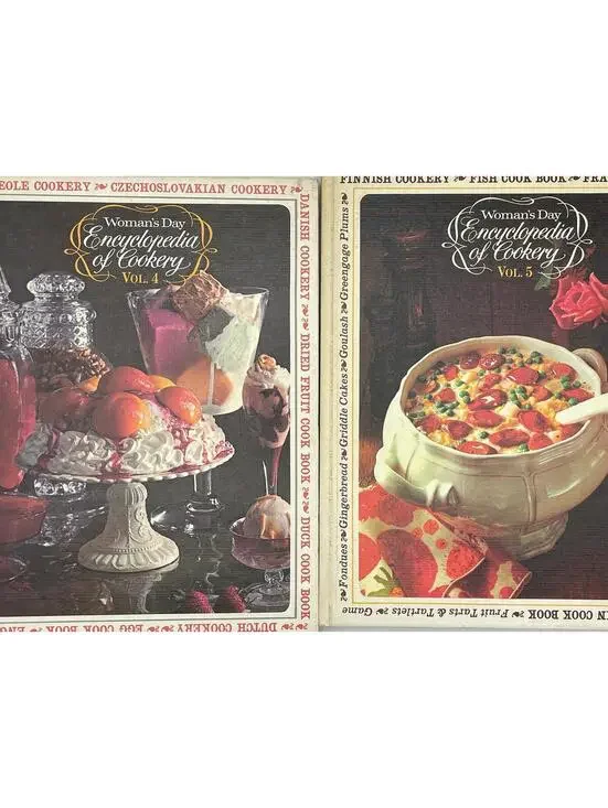 Vintage 1960s Women's Day Cookbook Set: Volumes 4 & 5